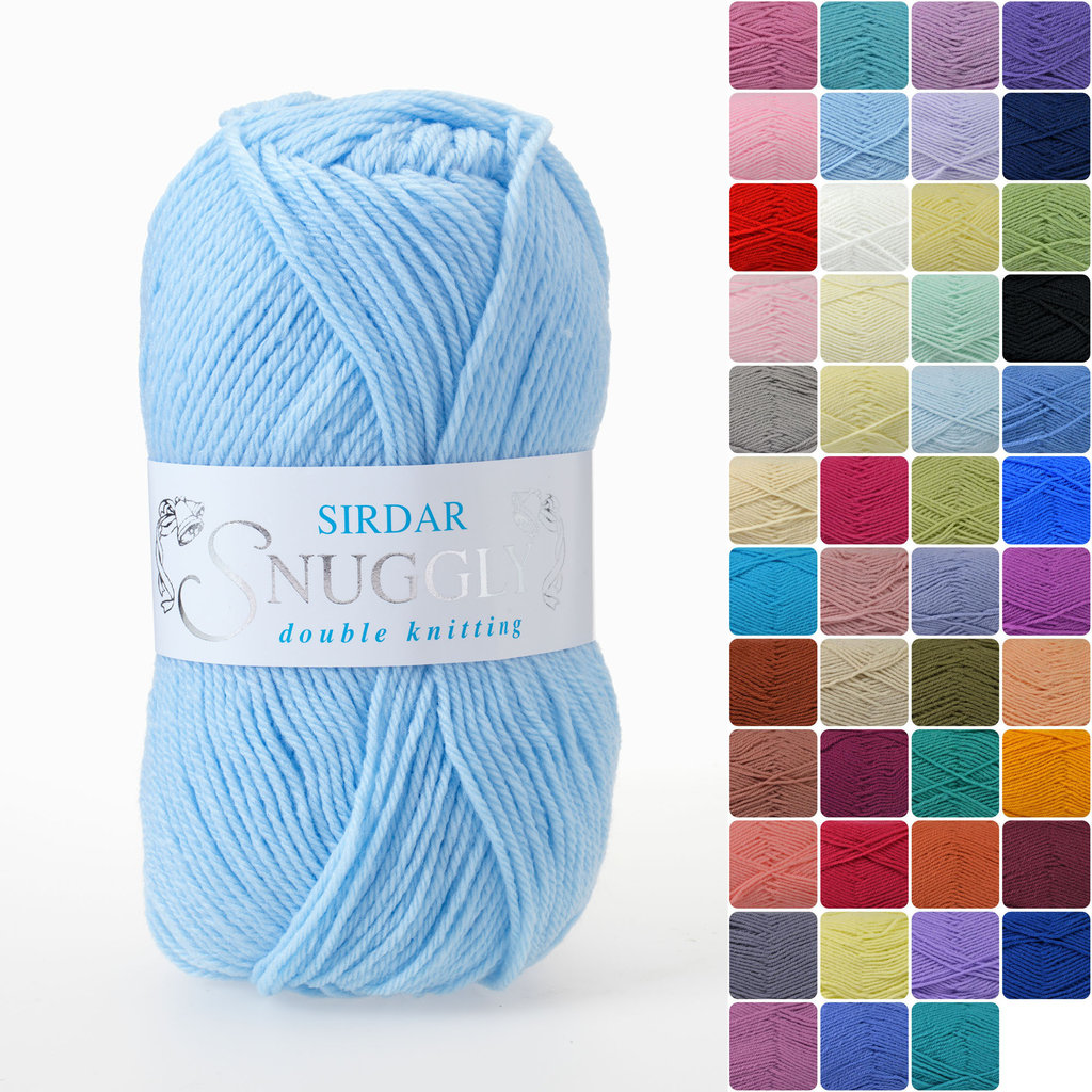 Sirdar Snuggly DK Double Knit Baby Knitting Yarn UK