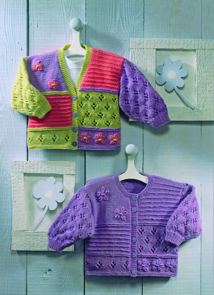 Sirdar 3945 Knitting Pattern Cardigans in Sirdar Snuggly