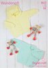 Stylecraft 8622 Knitting Pattern Babies Cardigan in Wondersoft DK