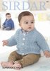 Sirdar 4782 Knitting Pattern Baby Boys Cardigans in Sirdar Supersoft Aran