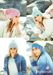 Stylecraft 9590 Knitting Pattern Womens Bobble Hats in Stylecraft Special XL