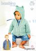 Stylecraft 9605 Knitting Pattern Baby & Child Easy Cable Jackets in Stylecraft Bambino DK