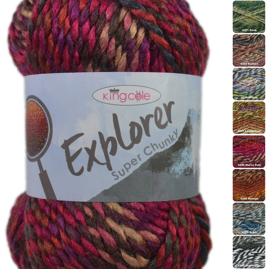 King Cole Explorer Super Chunky 80 Acryl 20 Wolle