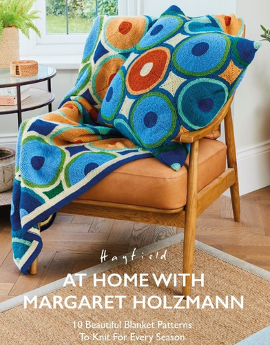 Hayfield At Home With Margaret Holzmann Knitting Book