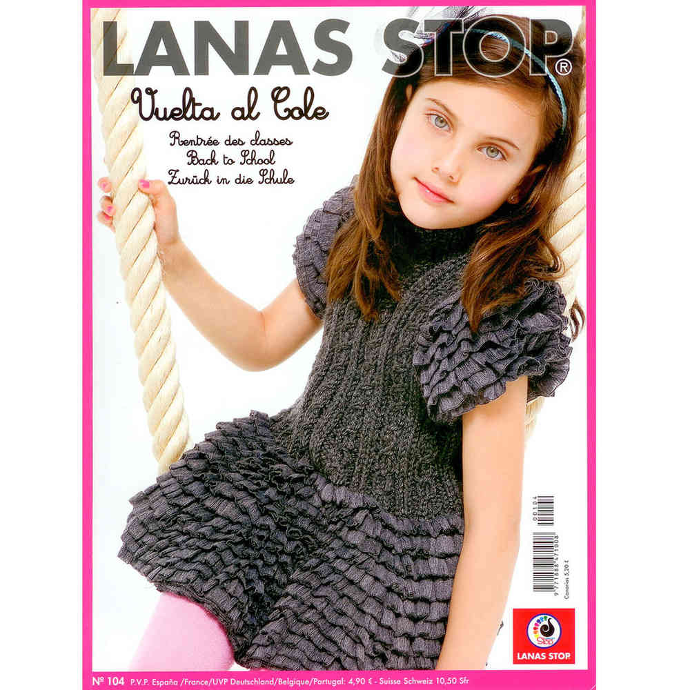 Buy Lanas Stop Childrens Knitting Pattern Book 104 Online