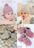 Sirdar Snuggly Tiny Tots DK 1491 Knitting Pattern Accessories