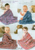 Sirdar Snuggly Baby Crofter DK 1481 Knitting Pattern Blankets