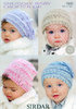 Baby and Child Hats in Sirdar Snuggly Baby Crofter DK 1930 Knitting Pattern