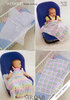 Blankets and Shawls in Sirdar Snuggly DK 3174 Crochet Pattern