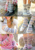 Socks, Leg Warmers and Wrist Warmers in Sirdar Crofter DK 9135 Knitting Pattern