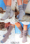 Socks in Sirdar Click DK 9764 Knitting Pattern