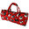 Sheep Print Red Rectangular Knitting Craft Bag