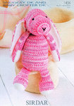 Bunny in Sirdar Snuggly DK and Baby Crofter DK 1456