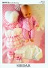 Sirdar 3072 Knitting Pattern Doll Clothes in Sirdar Baby Bonus DK