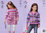 King Cole 3719 Knitting Pattern Cardigan and Dress in King Cole Splash DK and Pricewise DK