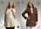 King Cole 3132 Crochet Pattern Crochet Jacket and Tunic in King Cole Bamboo Cotton DK