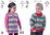 King Cole 3680 Knitting Pattern Sweaters in King Cole Big Value DK and Big Value Baby DK