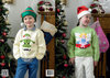 King Cole 3807 Knitting Pattern Elf and Fairy Christmas Sweaters in Pricewise DK