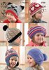 King Cole 3700 Knitting Pattern Childrens Hats in King Cole Aran
