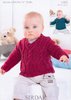 Sirdar 1405 Knitting Pattern Baby Boy's Sweaters in Sirdar Snuggly DK