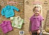 King Cole 3180 Knitting Pattern Sweater, Gilet and Jacket in King Cole Comfort Chunky