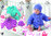 King Cole 3707 Knitting Pattern Baby Jackets Hat & Mittens in Comfort Chunky