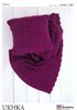 UKHKA 146 Knitting Pattern Throw and Cushion Covers in Chunky