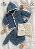King Cole 2797 Knitting Pattern Sweater, Jacket and Gilet in King Cole DK
