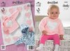 King Cole 3555 Knitting Pattern Hooded Sweater, Heart Sweater and Blanket in Cuddles Chunky
