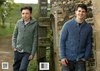 King Cole 3967 Knitting Pattern Boys and Mens Jacket and Hoodie in King Cole Fashion Aran
