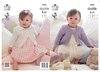 King Cole 3995 Knitting Pattern Children's Cardigans in King Cole Baby Glitz DK