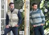 King Cole 4293 Knitting Pattern Mens Waistcoat & Round Neck Sweater in Big Value Super Chunky Tints