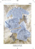 Sirdar 3898 Knitting Pattern Cardigan, Jacket and Sweater in Sirdar Snuggly DK