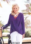 Sirdar 7306 Crochet Pattern Womens Top in Sirdar Cotton 4 ply