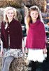 Sirdar 7395 Knitting Pattern Girls Ladies Cape and Cloak in Sirdar Harrap Tweed DK