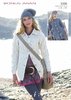 Sirdar 9396 Knitting Pattern Womens Cabled Jackets in Hayfield Bonus Aran