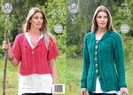 King Cole 4386 Knitting Pattern Coat and Cardigan in King Cole Big Value Chunky