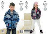 King Cole 4026 Knitting Pattern Childs Hoodie and Cardigan in King Cole Big Value Chunky