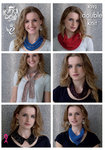 King Cole 4392 Knitting Pattern Necklaces, Snoods, Collar and Scarf in King Cole Smooth DK & Cosmos
