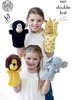 King Cole 9027 Knitting Pattern Larry The Lion and Friends Hand Puppets in Pricewise DK