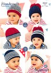 Stylecraft 8942 Knitting Pattern Babies Hats in Stylecraft Wondersoft DK