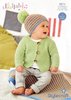 Stylecraft 8974 Knitting Pattern Babies Cardigan Hat Blanket in Stylecraft Lullaby DK