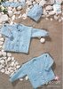 Stylecraft 8700 Knitting Pattern Babies Cardigans and Hat in Stylecraft Wondersoft DK