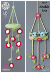 King Cole 9037 Crochet Pattern Baby Mobiles to crochet in King Cole Bamboo Cotton DK