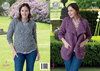 King Cole 4422 Knitting Pattern Jacket and Sweater in King Cole Chunky Tweed