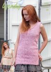 Wendy 5982 Knitting Pattern Ladies Loose Fitting Vest Tops in Wendy Supreme Luxury Cotton Silk DK