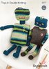 Stylecraft 9277 Knitting Pattern Robot Toys in Special DK and Wondersoft Merry Go Round
