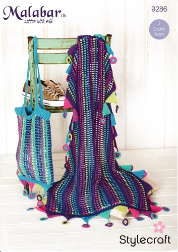 Stylecraft 9286 Crochet Pattern Blanket in a Bag in Stylecraft Malabar DK