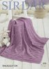 Sirdar 4703 Knitting Pattern Blanket in Sirdar Snuggly DK
