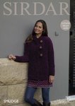 Sirdar 7871 Knitting Pattern Womens Jacket in Sirdar Smudge